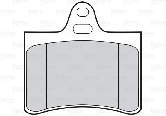 Brake Pad Set, disc brake ESSENTIAL 302021 - image 2