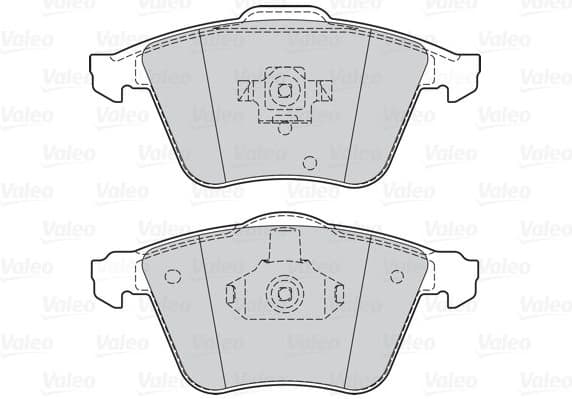 Brake Pad Set, disc brake ESSENTIAL 302068 - image 2