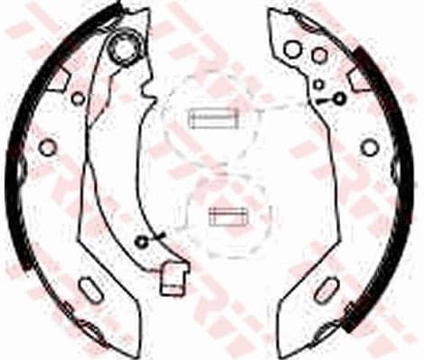 Brake Shoe Set GS6228 - image 2