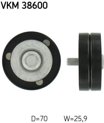 Tensioner belt VKM38600 - image 2