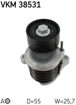 Belt Tensioner, V-ribbed belt VKM 38531 - image 2