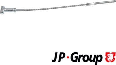 Cable Pull, parking brake JP 1270301200