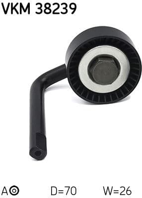 Belt Tensioner, V-ribbed belt VKM 38239 - image 3