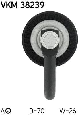 Belt Tensioner, V-ribbed belt VKM 38239 - image 5