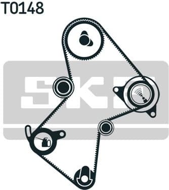 Timing belt kit VKMA06115 - image 2