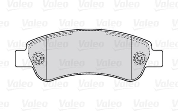 Brake Pad Set, disc brake ESSENTIAL 301892 - image 2