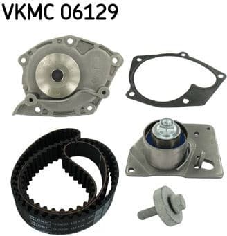 Timing belt kit with water pump SKF VKMC 06129