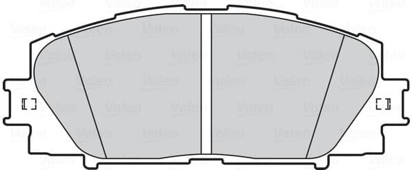 Brake Pad Set, disc brake ESSENTIAL 302334 - image 2