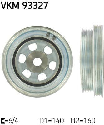 Pulley crankshaft VKM93327 - image 2