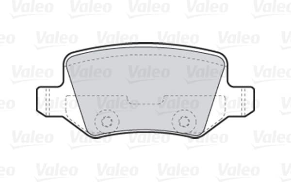 Brake Pad Set, disc brake ESSENTIAL 301583 - image 2