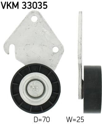 Tensioner belt VKM33035 - image 3