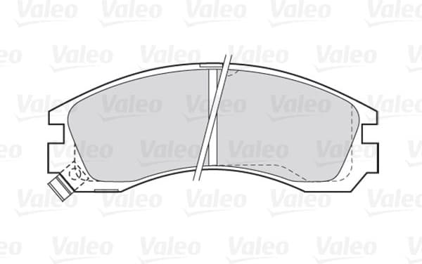 Brake Pad Set, disc brake ESSENTIAL 301517