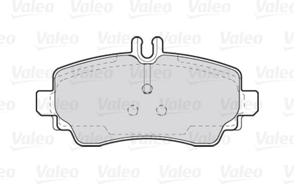 Brake Pad Set, disc brake ESSENTIAL 301549 - image 2