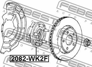 Wheel Hub 2082-WK2F - image 2