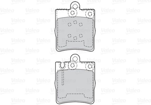 Brake Pad Set, disc brake ESSENTIAL 302028 - image 2