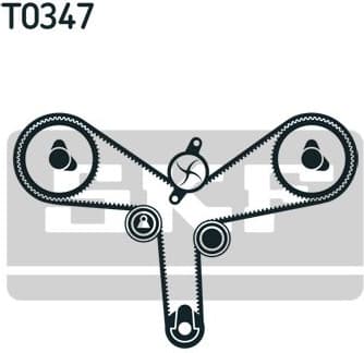 Timing Belt Kit VKMA 95981 - image 4