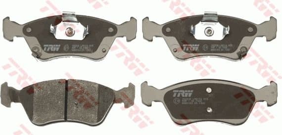 Brake Pad Set, disc brake COTEC GDB3163 - image 4