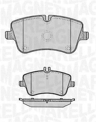 Brake Pad Set, disc brake 363916060312