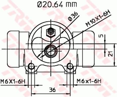 Wheel Brake Cylinder BWF112 - image 4