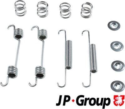 Accessory Kit, parking brake shoes JP 3563952710