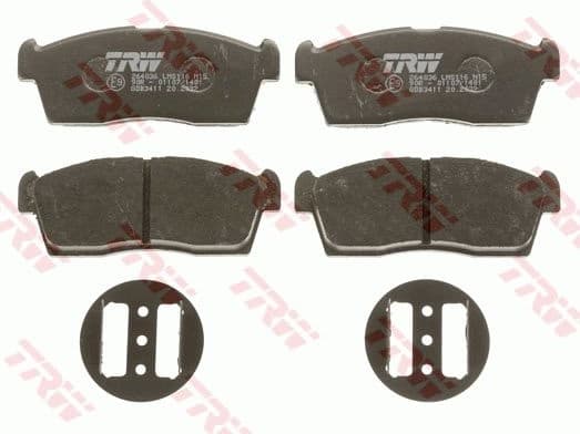 Brake Pad Set, disc brake COTEC GDB3411 - image 4
