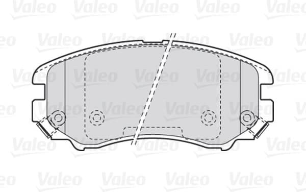 Brake Pad Set, disc brake ESSENTIAL 301744 - image 2