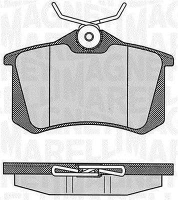 Brake Pad Set, disc brake 363916060348