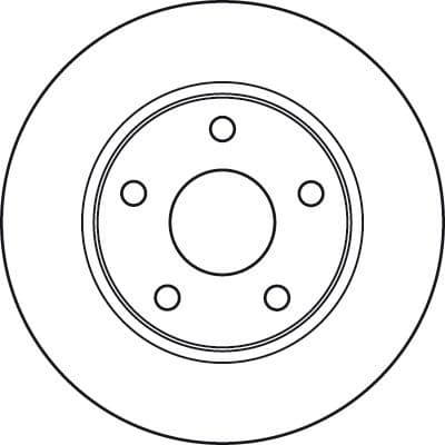 Brake Disc DF6037 - image 4