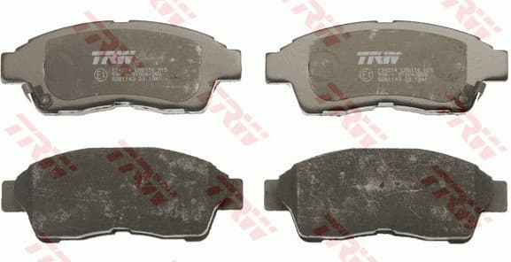 Brake Pad Set, disc brake COTEC GDB1143 - image 4