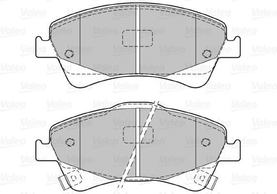 Brake Pad Set, disc brake 601059