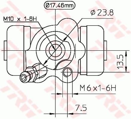 Wheel Brake Cylinder BWA155 - image 4