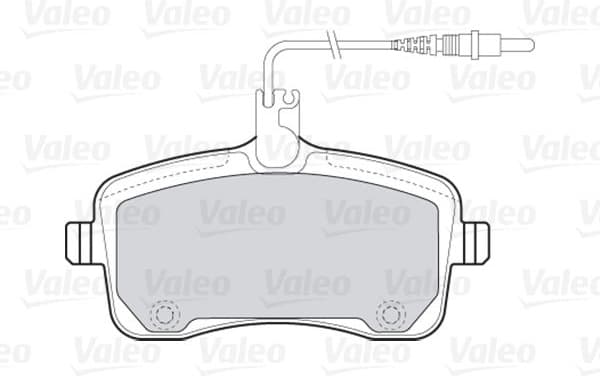 Brake Pad Set, disc brake ESSENTIAL 301662 - image 2