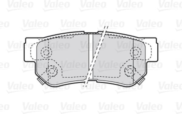 Brake Pad Set, disc brake ESSENTIAL 301748 - image 2