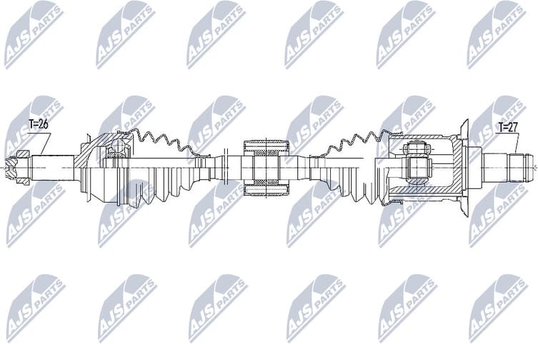 Drive Shaft NPW-BM-105
