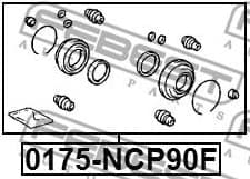 Repair Kit, brake caliper 0175-NCP90F - image 2