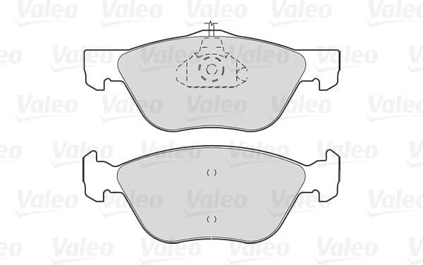 Brake Pad Set, disc brake ESSENTIAL 301023 - image 2