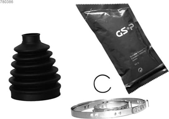 Bellow Kit, drive shaft 780386