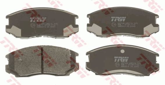 Brake Pad Set, disc brake COTEC GDB3214 - image 4