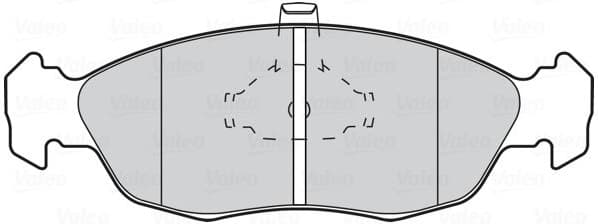 Brake Pad Set, disc brake ESSENTIAL 301074 - image 2