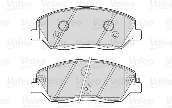 Brake Pad Set, disc brake ESSENTIAL 301937 - image 2
