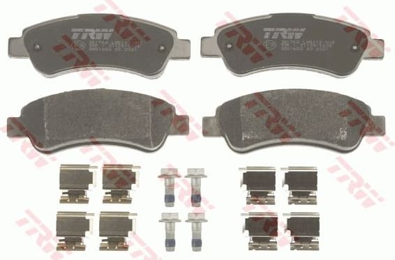 Brake Pad Set, disc brake COTEC GDB1682 - image 3