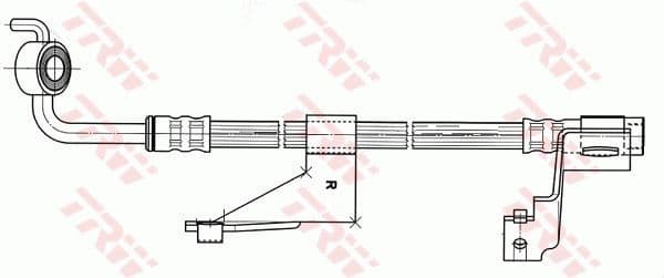 Brake Hose PHD363 - image 4
