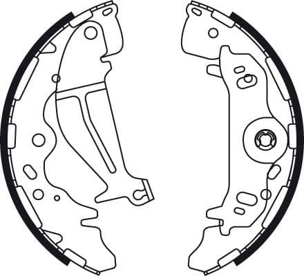 Brake Shoe Set GS8774 - image 3