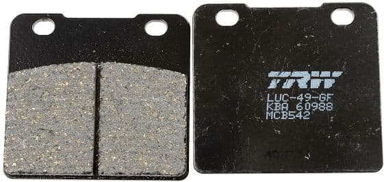 Brake Pad Set, disc brake Organic Allround MCB542 - image 2