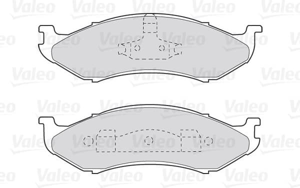 Brake Pad Set, disc brake ESSENTIAL 301491 - image 2