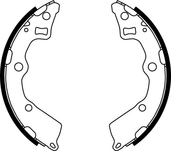 Brake Shoe Set GS8754 - image 4