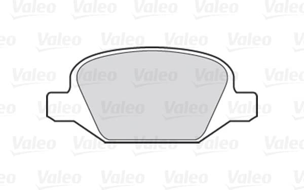 Brake Pad Set, disc brake ESSENTIAL 301407