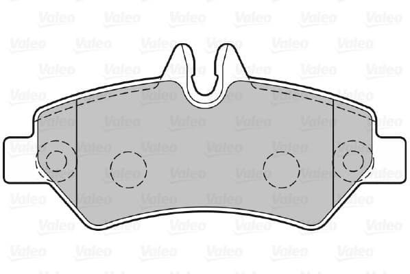 Brake Pad Set, disc brake ESSENTIAL 301728 - image 2