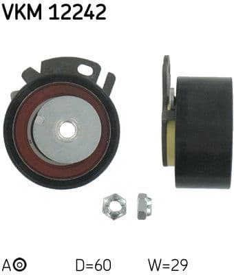Tensioner Pulley, timing belt VKM 12242 - image 2