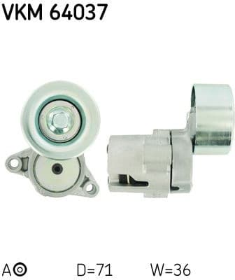 Tensioner belt VKM64037 - image 3